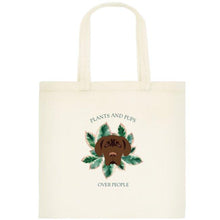 Plants and Pups Tote Bag